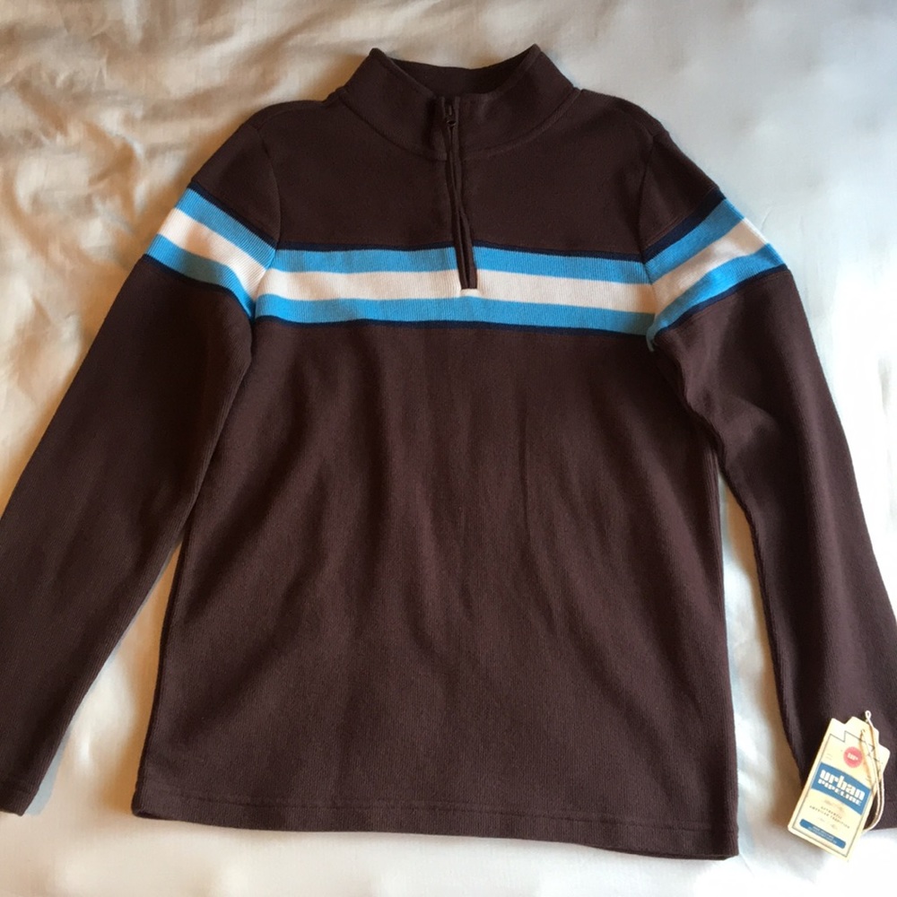 Boys quarter zip sweater